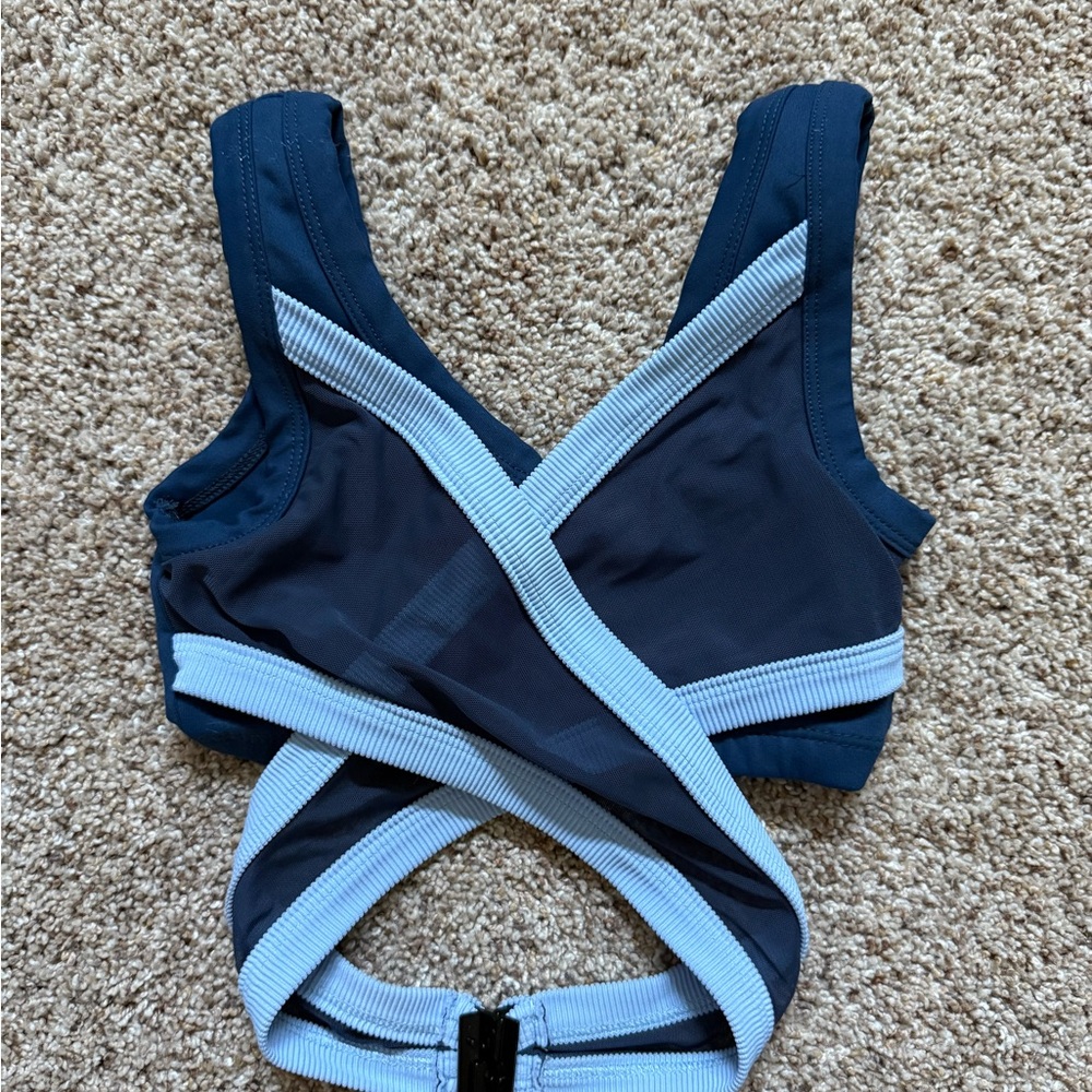 Five Girls Navy Blue Top